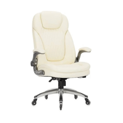 COLAMY Ergonomic Executive Office Chair – High-Back Leather Desk Chair with Adjustable Features